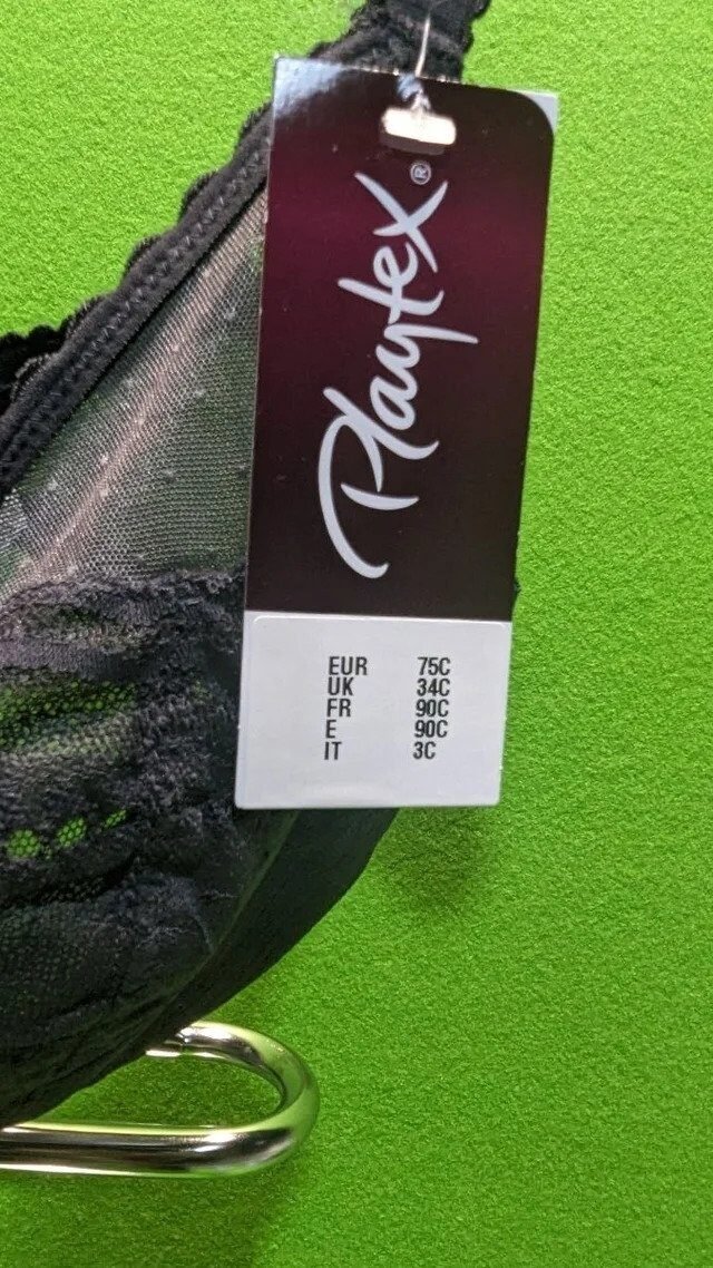 Foto 4 de Playtex Sujetador con aros de encaje y microfibra Talla: FR 90C