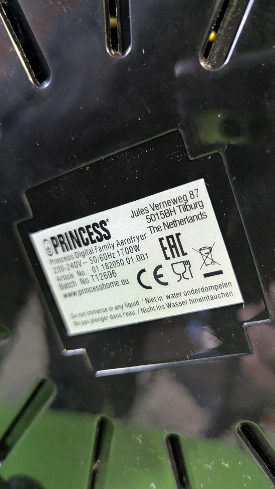 Foto 6 de Princess Family Aerofryer XXL 5.2 litros