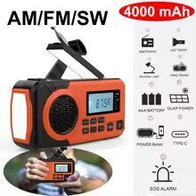 Radio portátil de energía Solar de emergencia de 4000mAh en Lalín, Pontevedra