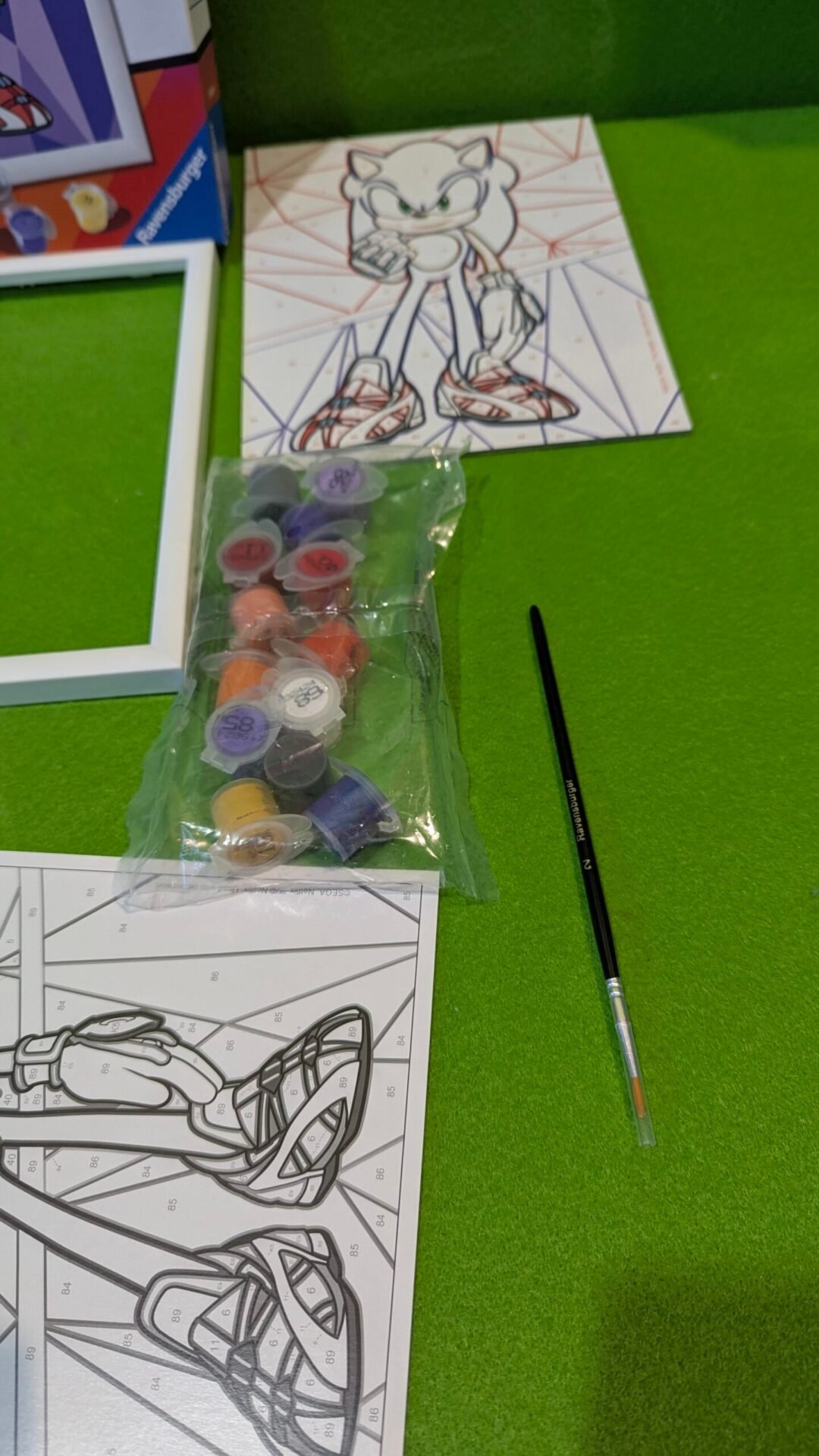 Foto 4 de Ravensburger Creart D: Sonic Prime | Pintar por Numeros Niños