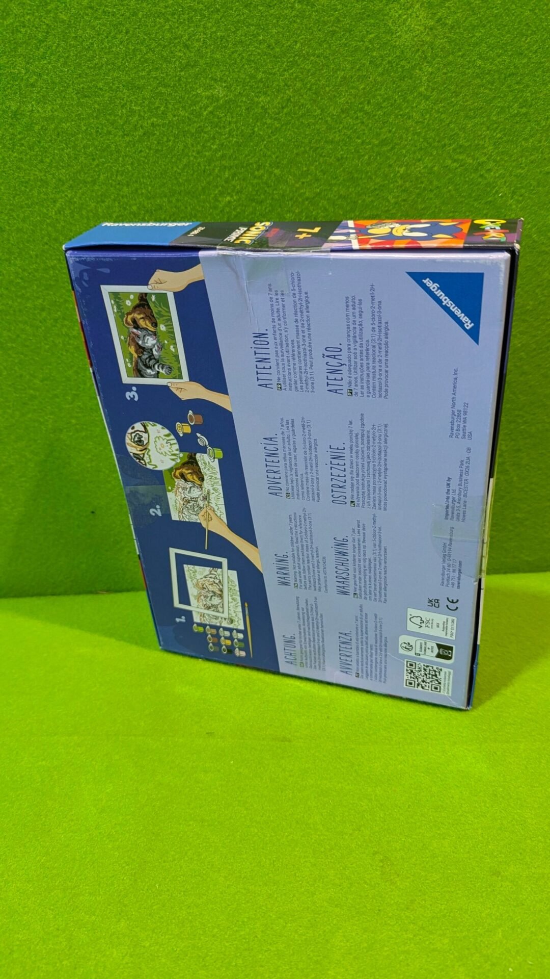 Foto 8 de Ravensburger Creart D: Sonic Prime | Pintar por Numeros Niños