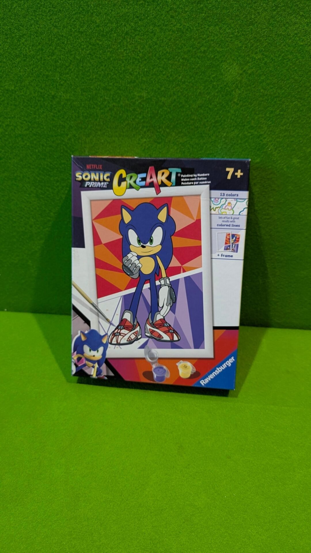 Foto 9 de Ravensburger Creart D: Sonic Prime | Pintar por Numeros Niños