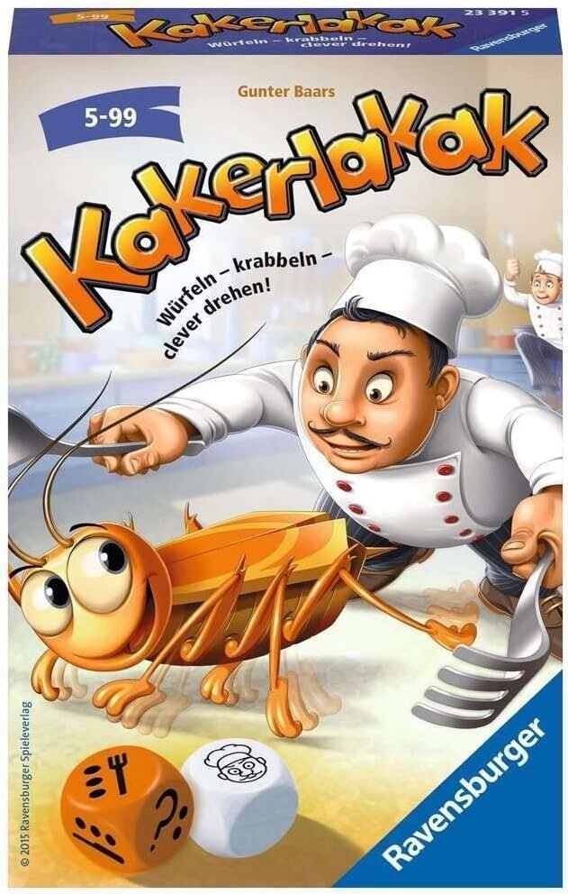 Ravensburger – Juego de Mesa Kakerlakak (versión en alemán) en Lalín, Pontevedra