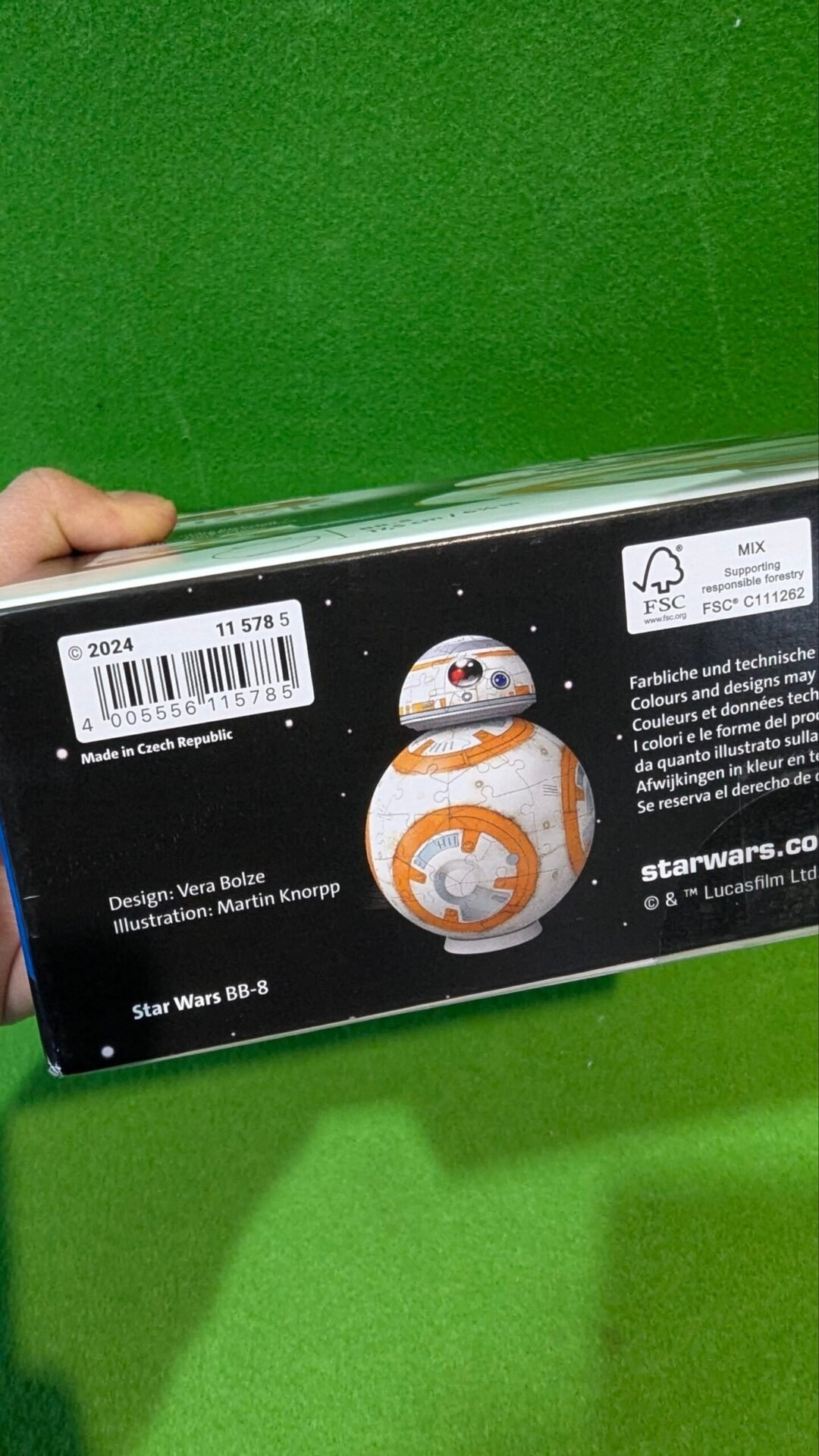 Foto 8 de Ravensburger – Puzzle 3D Niños BB8 Star Wars