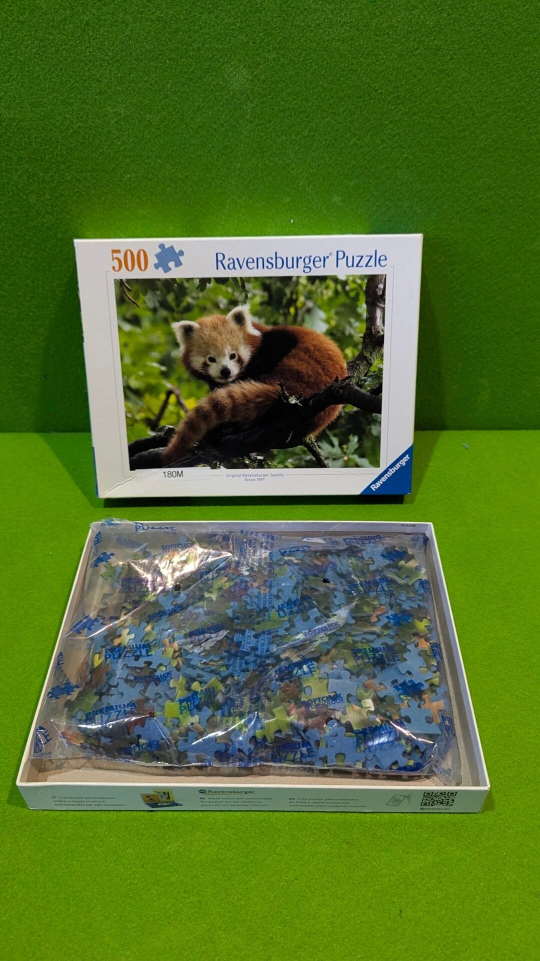 Foto 4 de Ravensburger – Puzzle: Panda Rojo 500 piezas
