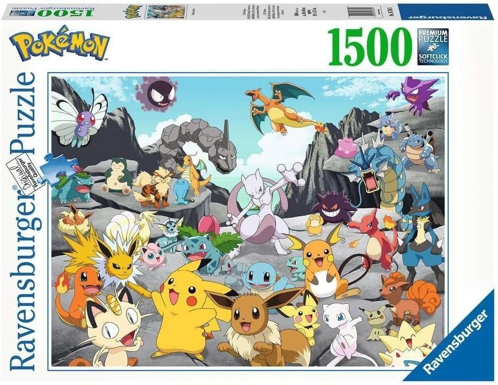 Ravensburger – Puzzle Pokémon Clásicos, Rompecabezas para Adultos en Lalín, Pontevedra