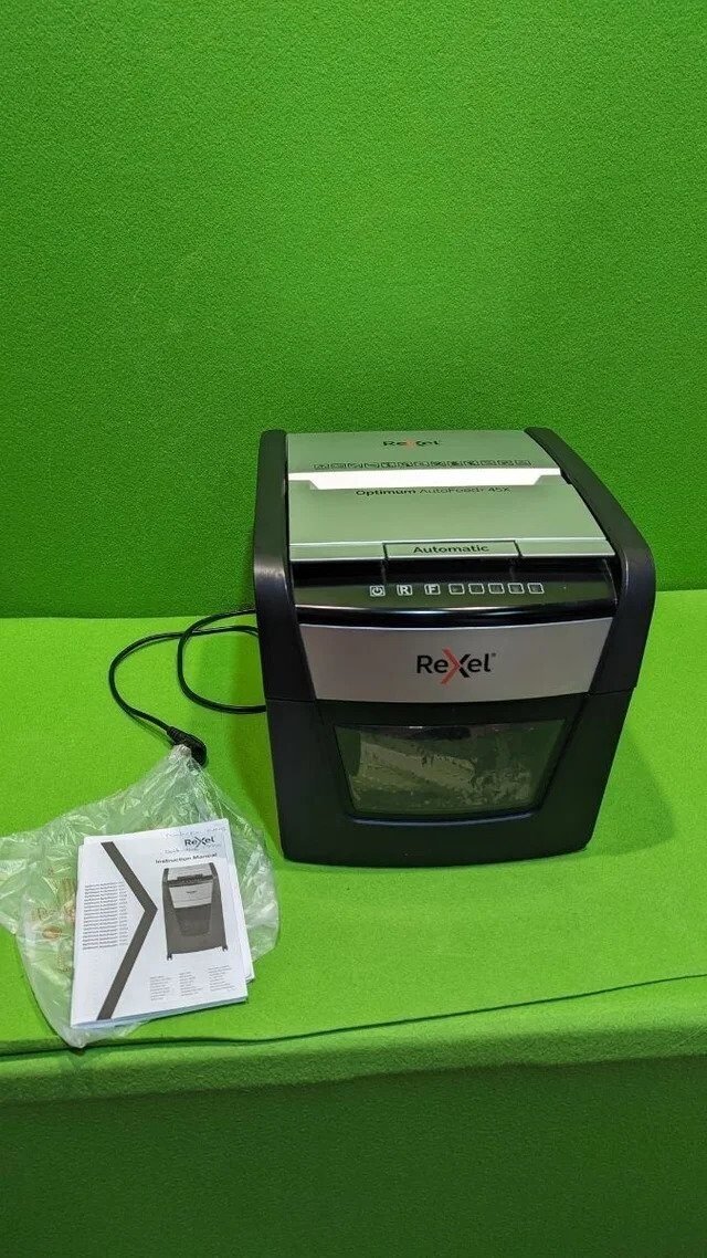 Foto 2 de Rexel Optimum Autofeed Destructora de Papel 20 Litros
