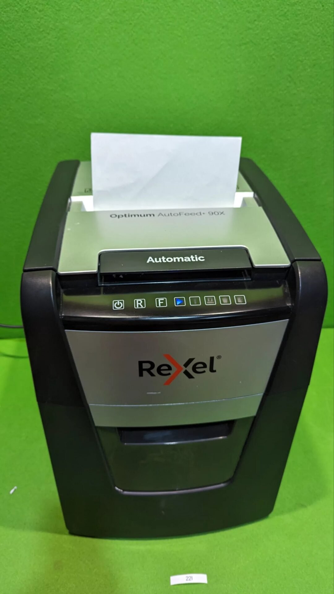 Foto 7 de Rexel Optimum Autofeed Destructora de Papel – Como nuevo