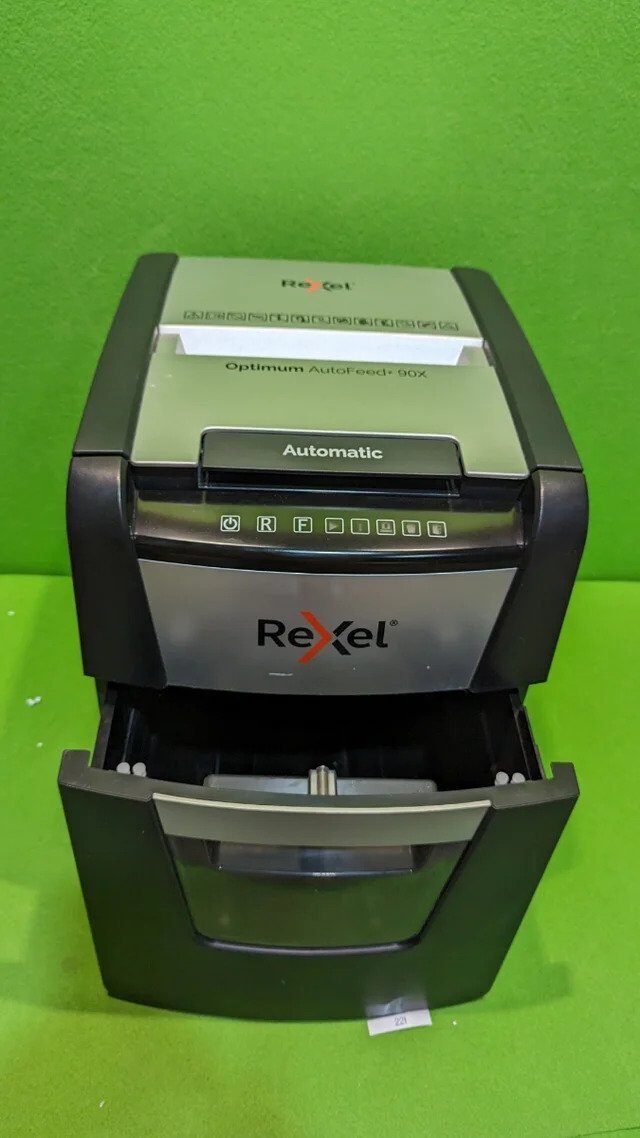 Foto 3 de Rexel Optimum Autofeed Destructora de Papel – Como nuevo – Ref. 22I.