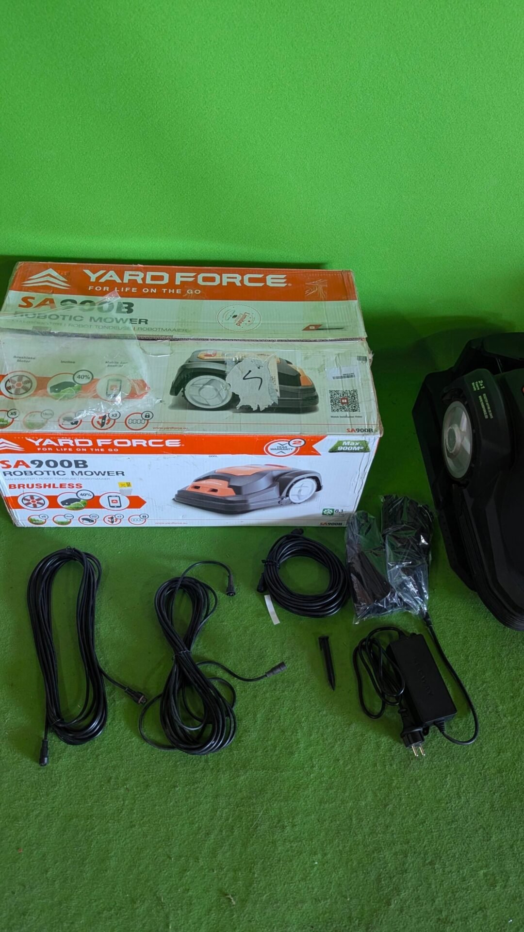 Foto 3 de Robot redondo Yard Force SA900B/SA 900B 900M2