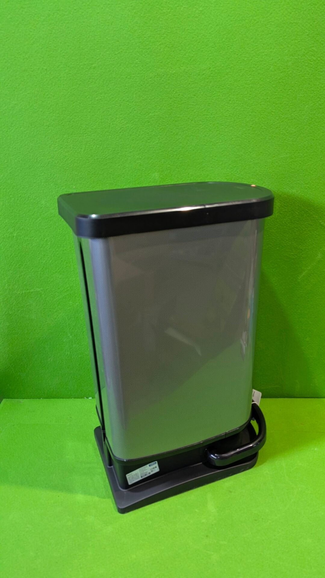 Foto 5 de Rotho Cubo de basura Paso de 50 litros para separación de residuos con tapa y pe