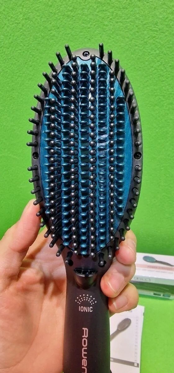 Foto 6 de Rowenta Cepillo alisador Power Straight CF5820F0 para cabello muy rizado – Como