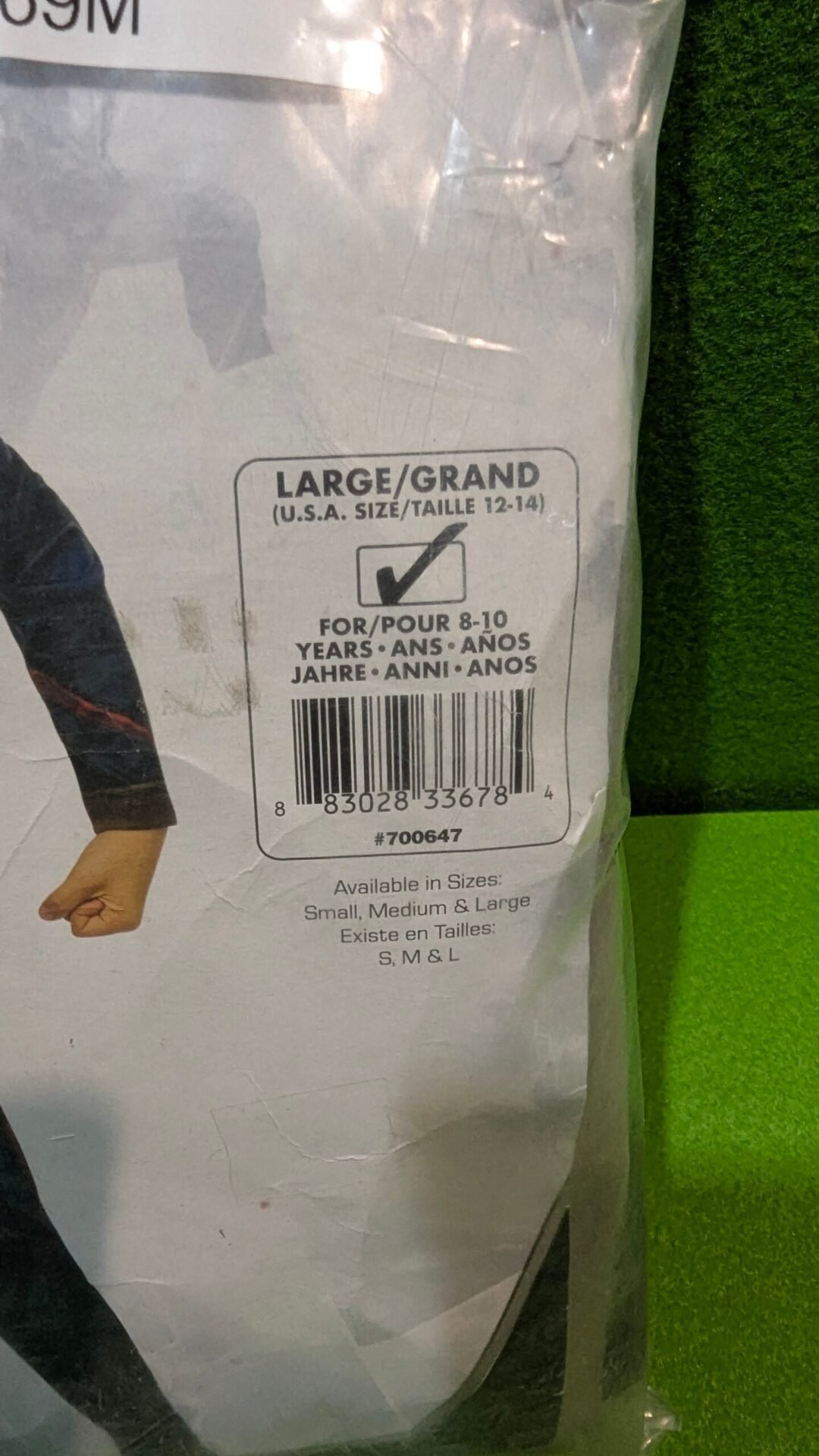 Foto 7 de Rubies – Disfraz oficial de los Vengadores del Capitán América, talla Large/Tall