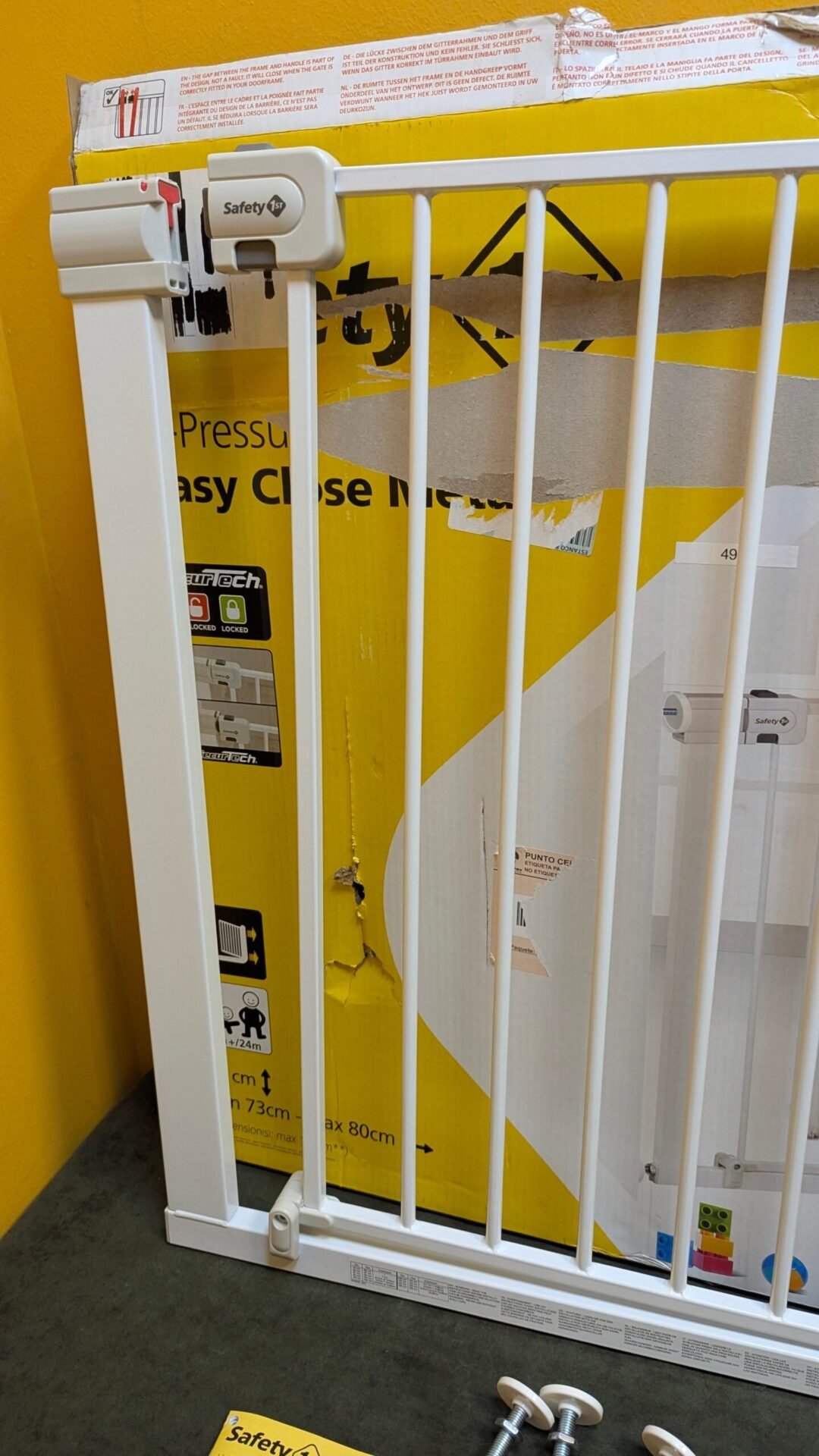 Foto 5 de Safety 1st Easy Close Metal Barrera de seguridad para niños