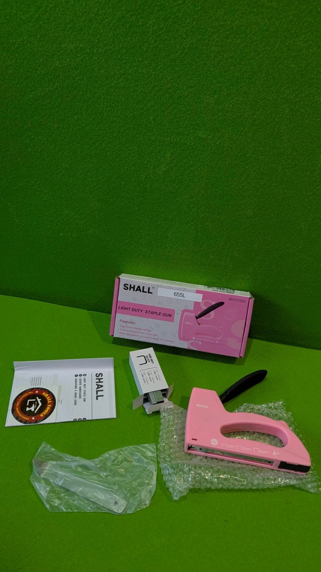 Foto 2 de SHALL Pistola de grapas ligera para madera
