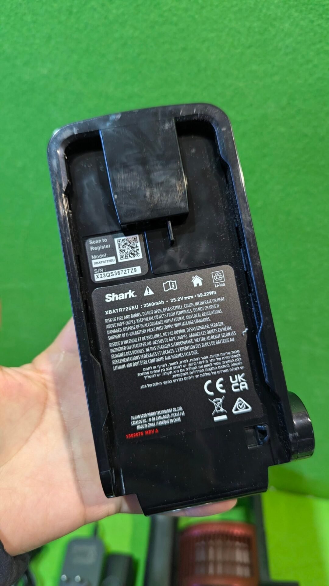 Foto 7 de Shark Aspiradora sin cable, 60 min autonomía IZ300EUT