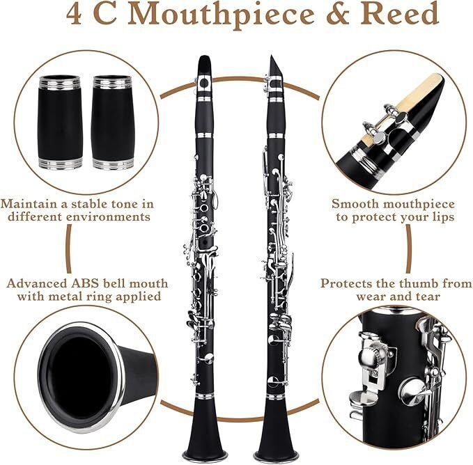 SLADE Clarinete Bb Clarinete Principiante para Estudiantes en Lalín, Pontevedra