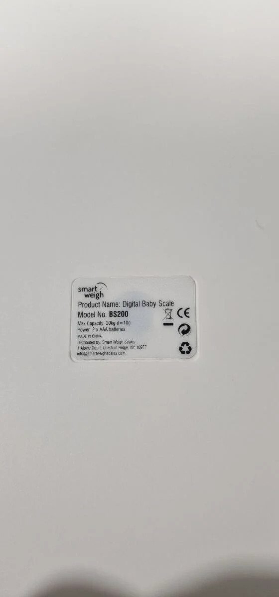 Foto 8 de Smart Weigh Báscula para bebé