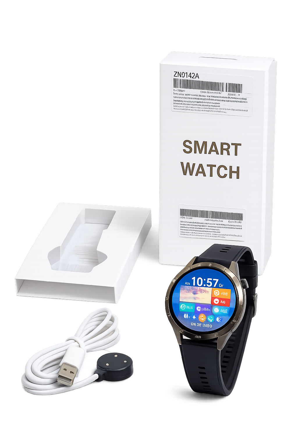 Smartwatch GT4 Pro Plus con llamadas Bluetooth, ECG y pantalla redonda en Lalín, Pontevedra