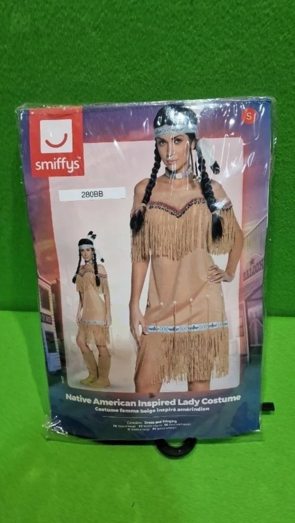 Foto 2 de Smiffys Disfraz de Dama Inspirado por Las Americanas nativas