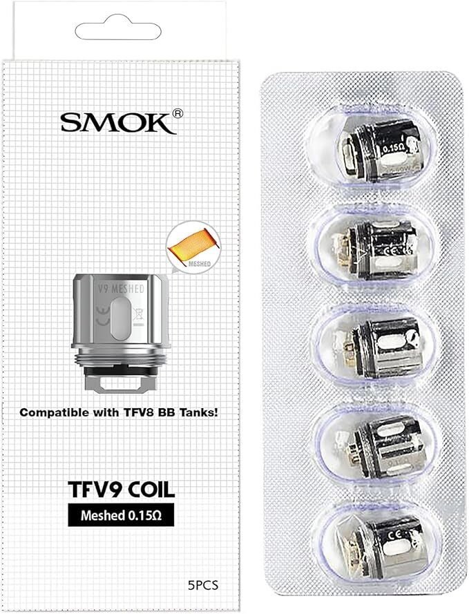 SMOK TFV9 Coil 0.15ohm Mesh Coil para TFV9 Tank en Lalín, Pontevedra