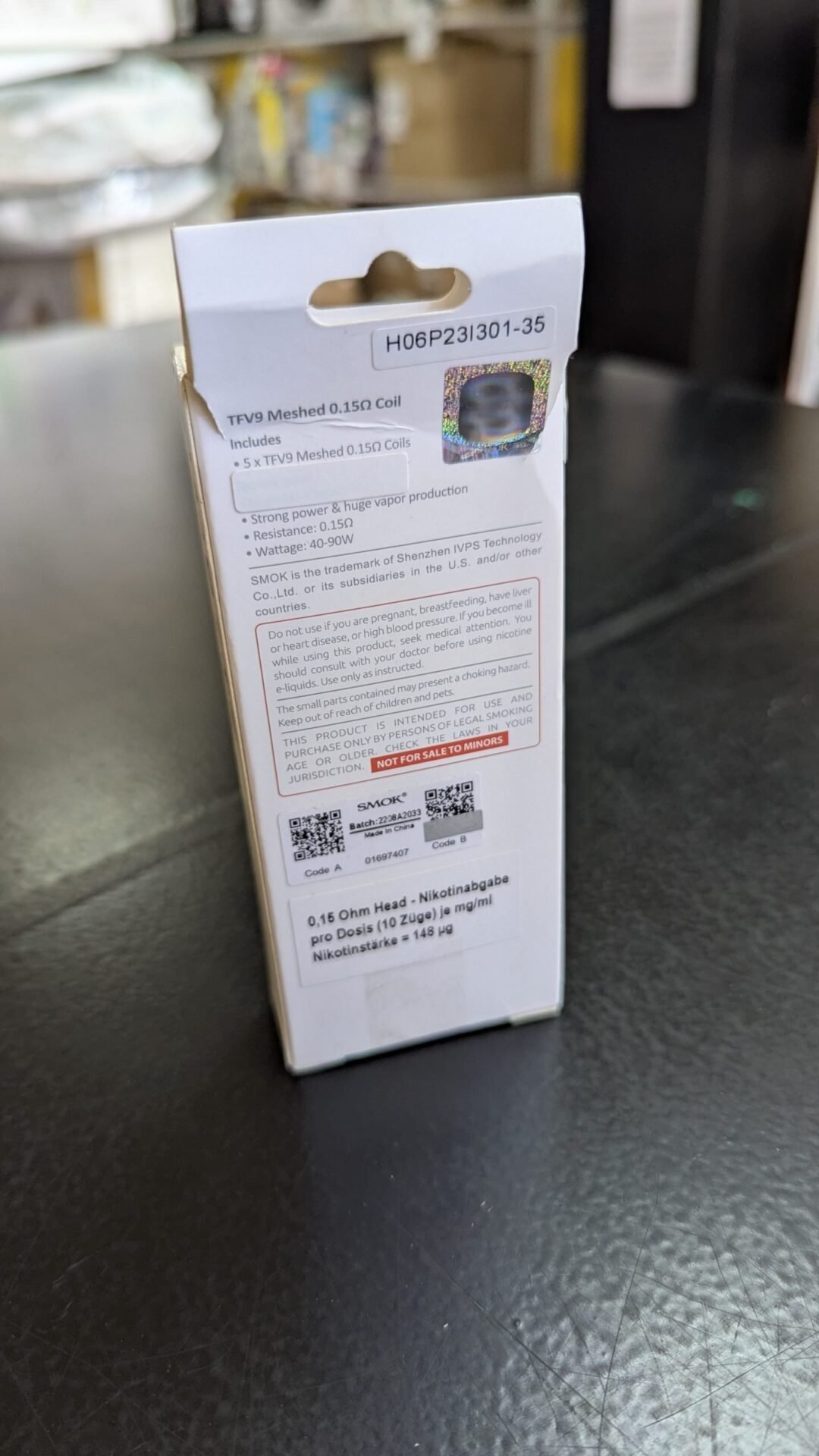 Foto 4 de SMOK TFV9 Coil 0.15ohm Mesh Coil para TFV9 Tank