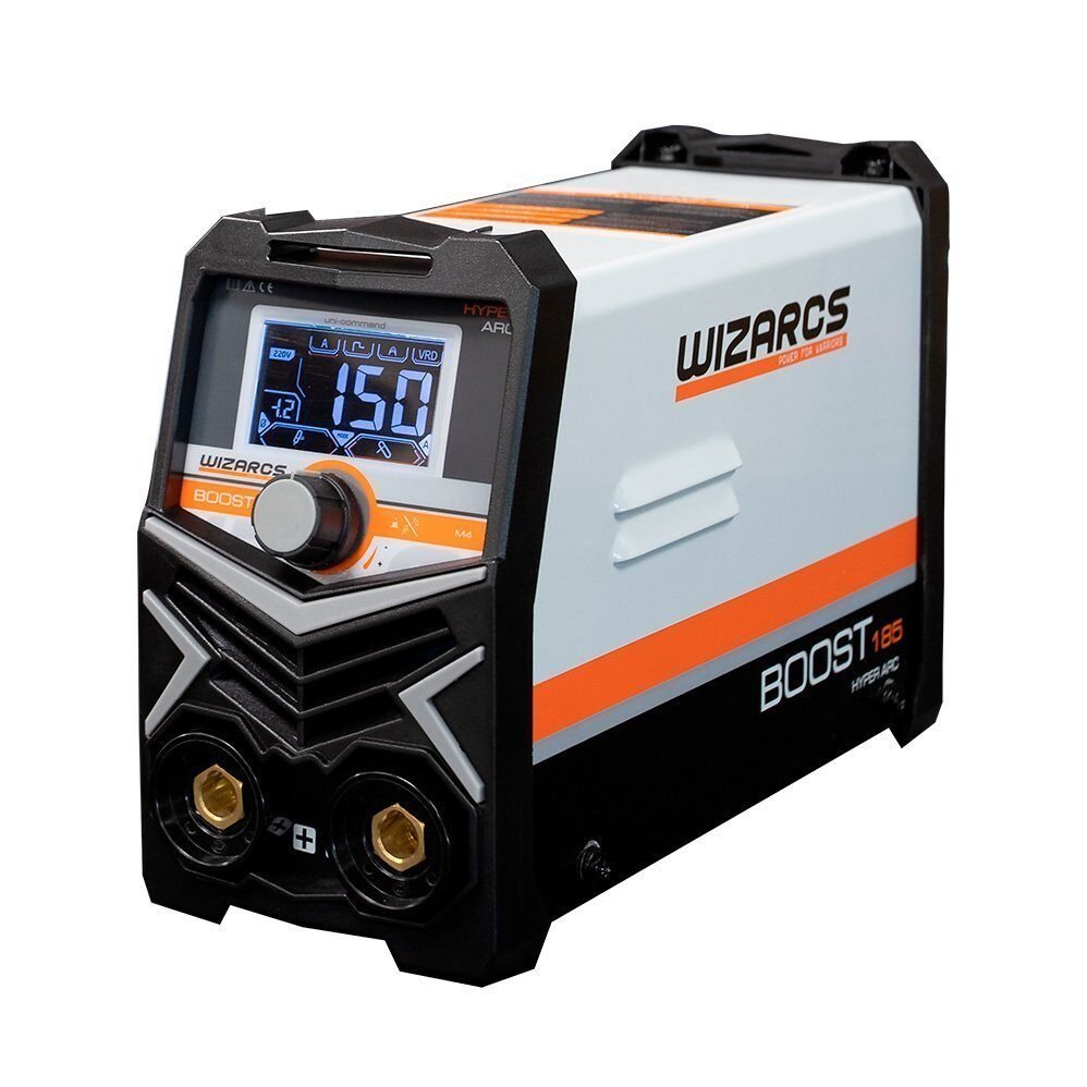 Foto 2 de Soldadora Inverter WIZARCS Boost-185 – 150A – Pantalla LCD – Ultraligera (2, 2kg