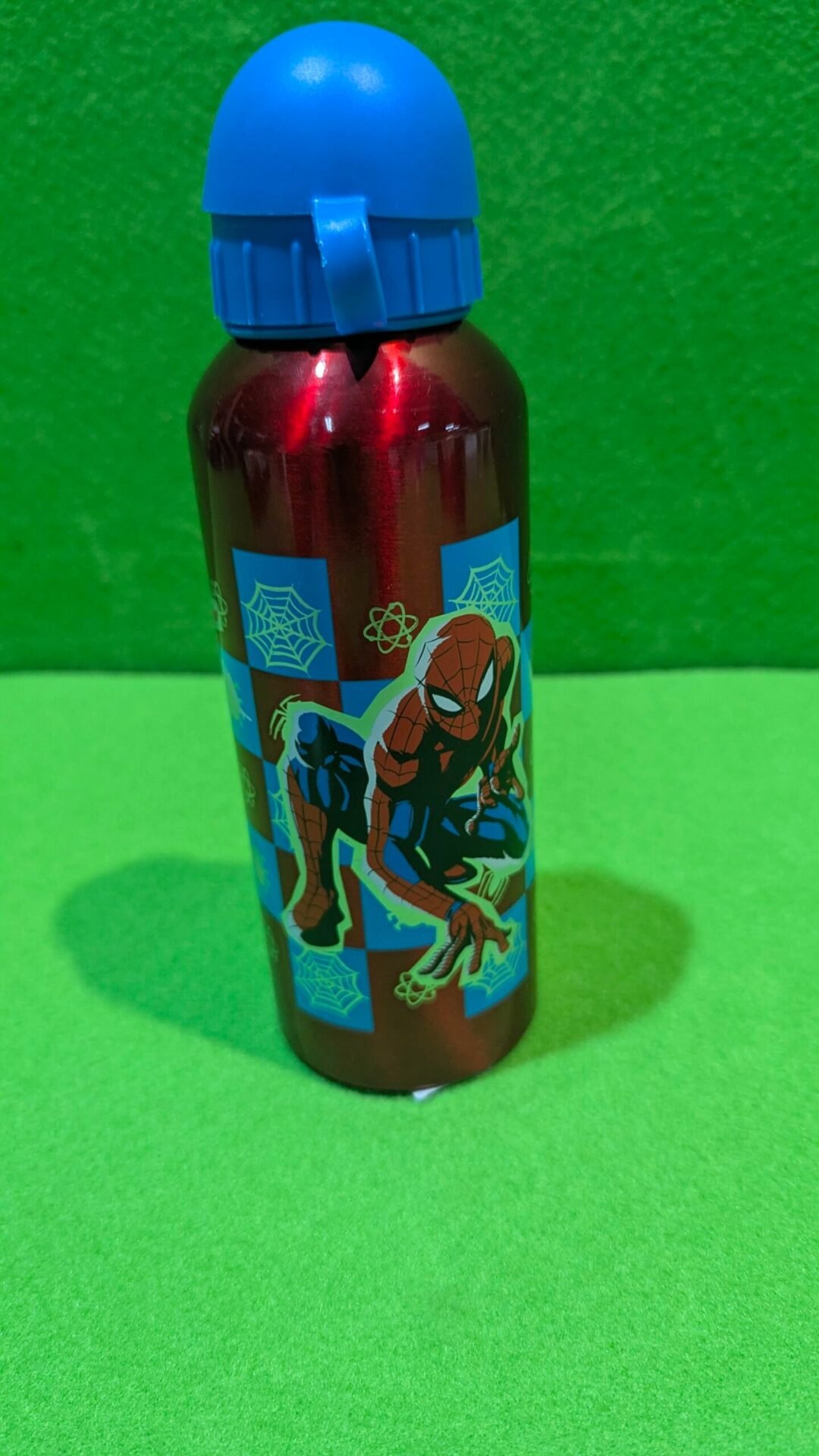 Foto 2 de Stor Botella De Agua Infantil Reutilizable De Aluminio De 530 Ml De Spider-man