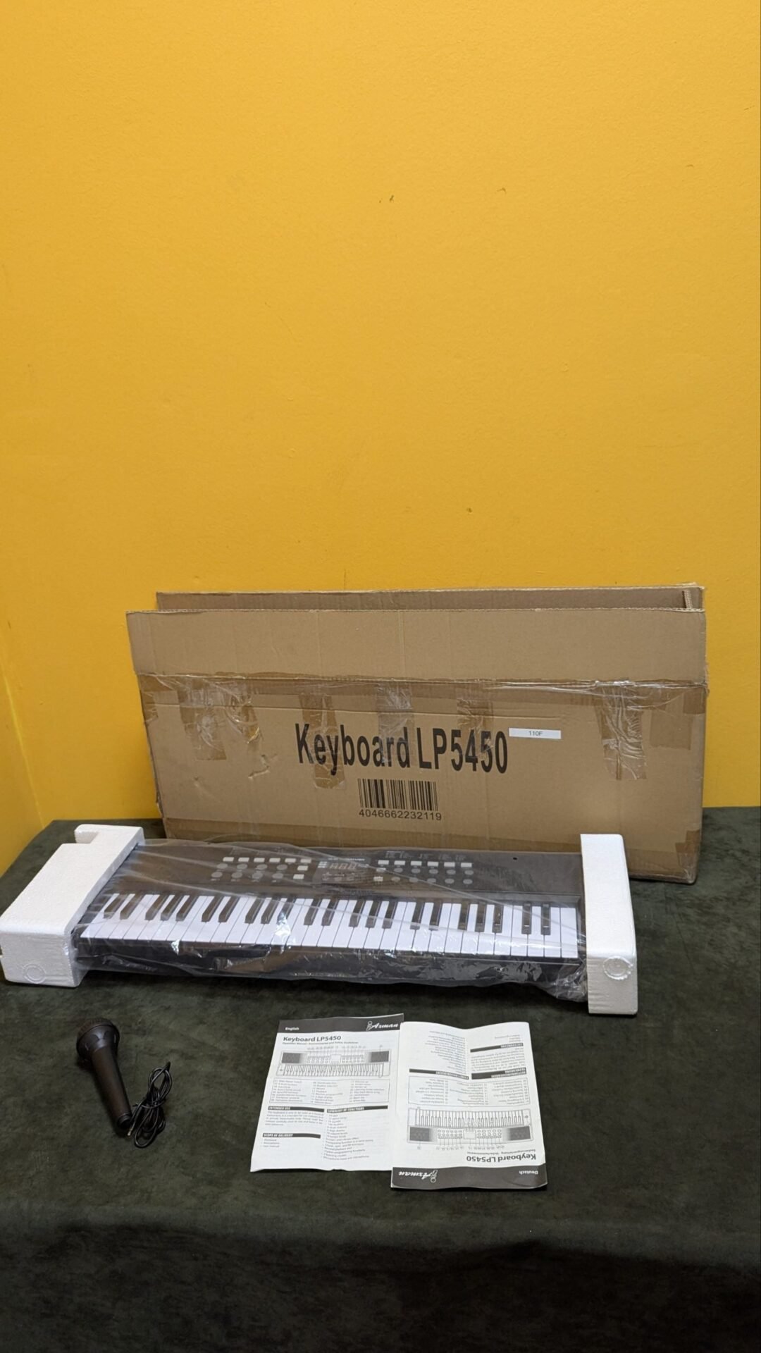 Foto 2 de Teclado Keyboard LP5450 con micrófono