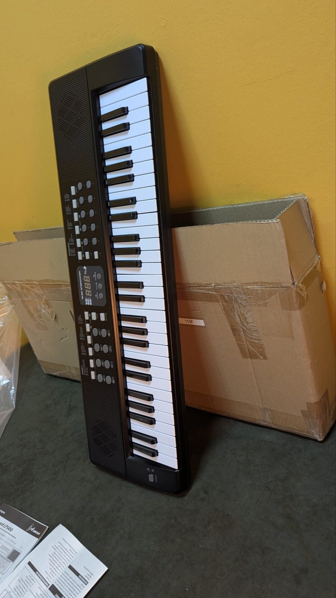 Foto 5 de Teclado Keyboard LP5450 con micrófono