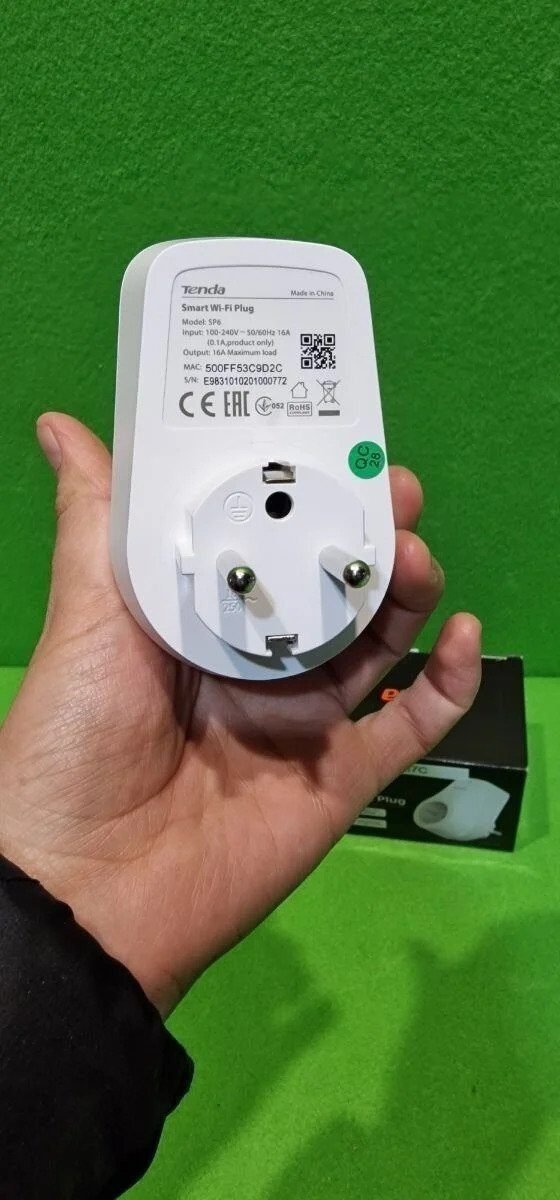 Foto 4 de Tenda SP6 16A Enchufe WiFi Inteligente