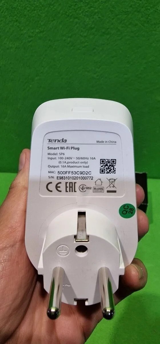 Foto 5 de Tenda SP6 16A Enchufe WiFi Inteligente