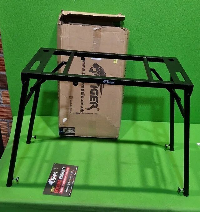 Foto 2 de TIGER KYS21-BK Soporte para teclado con plataforma ajustable