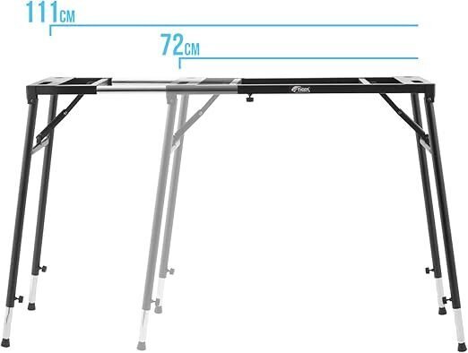 Foto 8 de TIGER KYS21-BK Soporte para teclado con plataforma ajustable