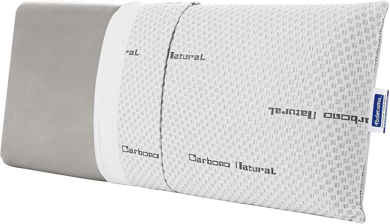 Foto 2 de Todocama – Almohada viscoelástica Carbono Natural 75cm