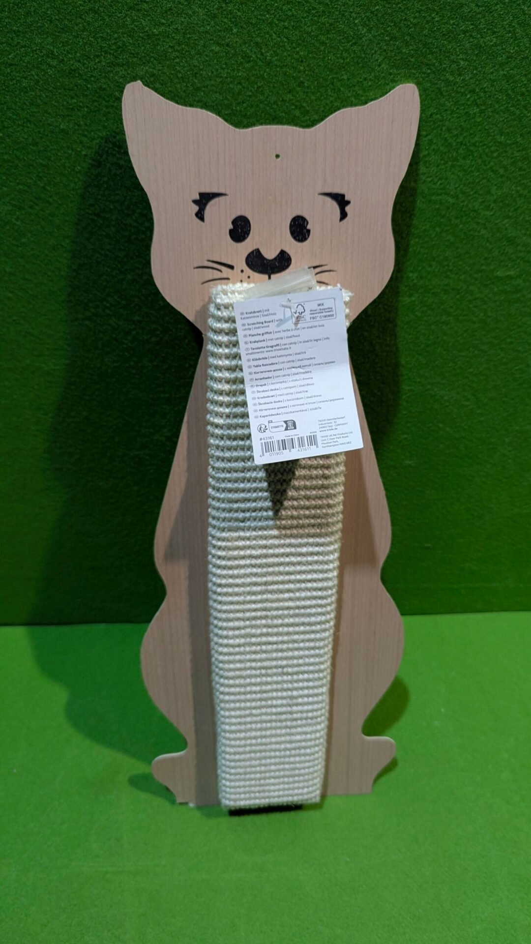 Foto 2 de Trixie 43161 Rascador, Contorno de Gato, 21 × 56 cm REPARADA