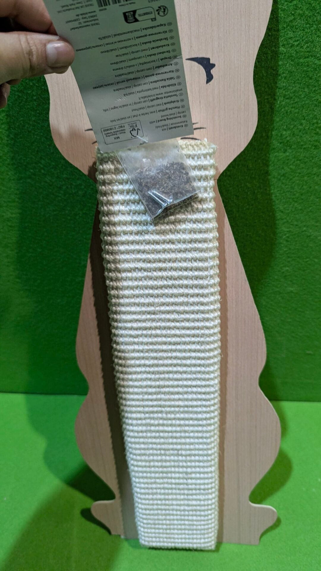 Foto 9 de Trixie 43161 Rascador, Contorno de Gato, 21 × 56 cm REPARADA