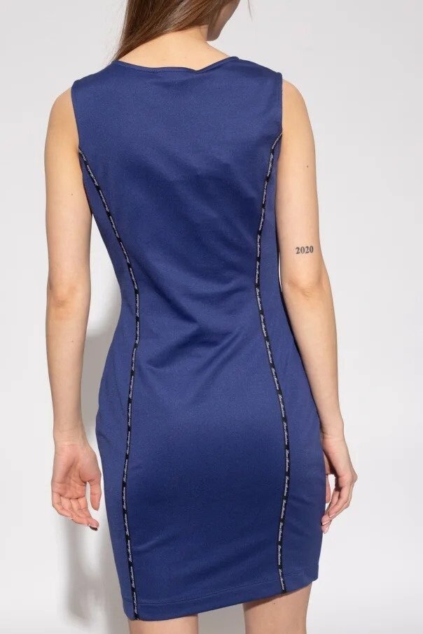 Foto 3 de Vestido azul marino sin mangas Love Moschino