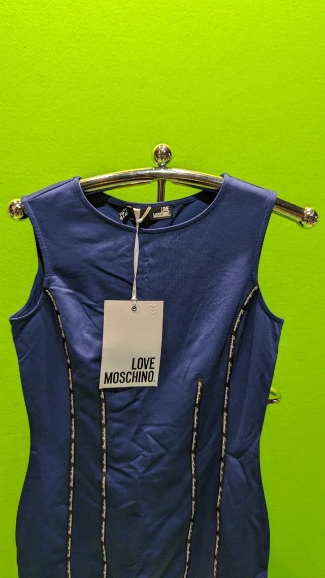 Foto 6 de Vestido azul marino sin mangas Love Moschino