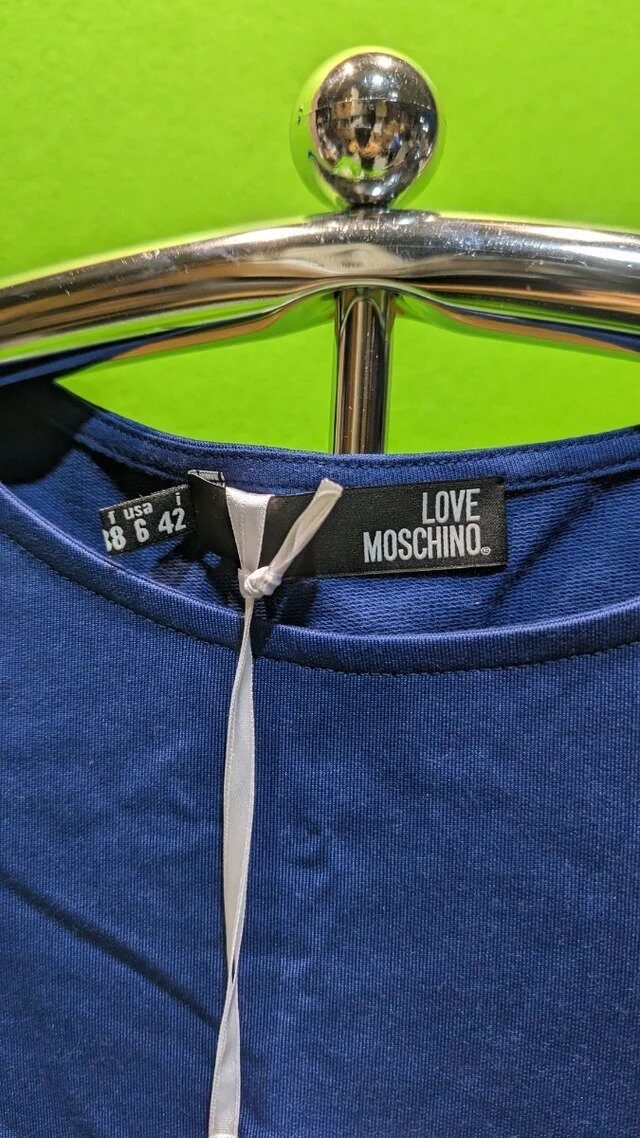 Foto 7 de Vestido azul marino sin mangas Love Moschino