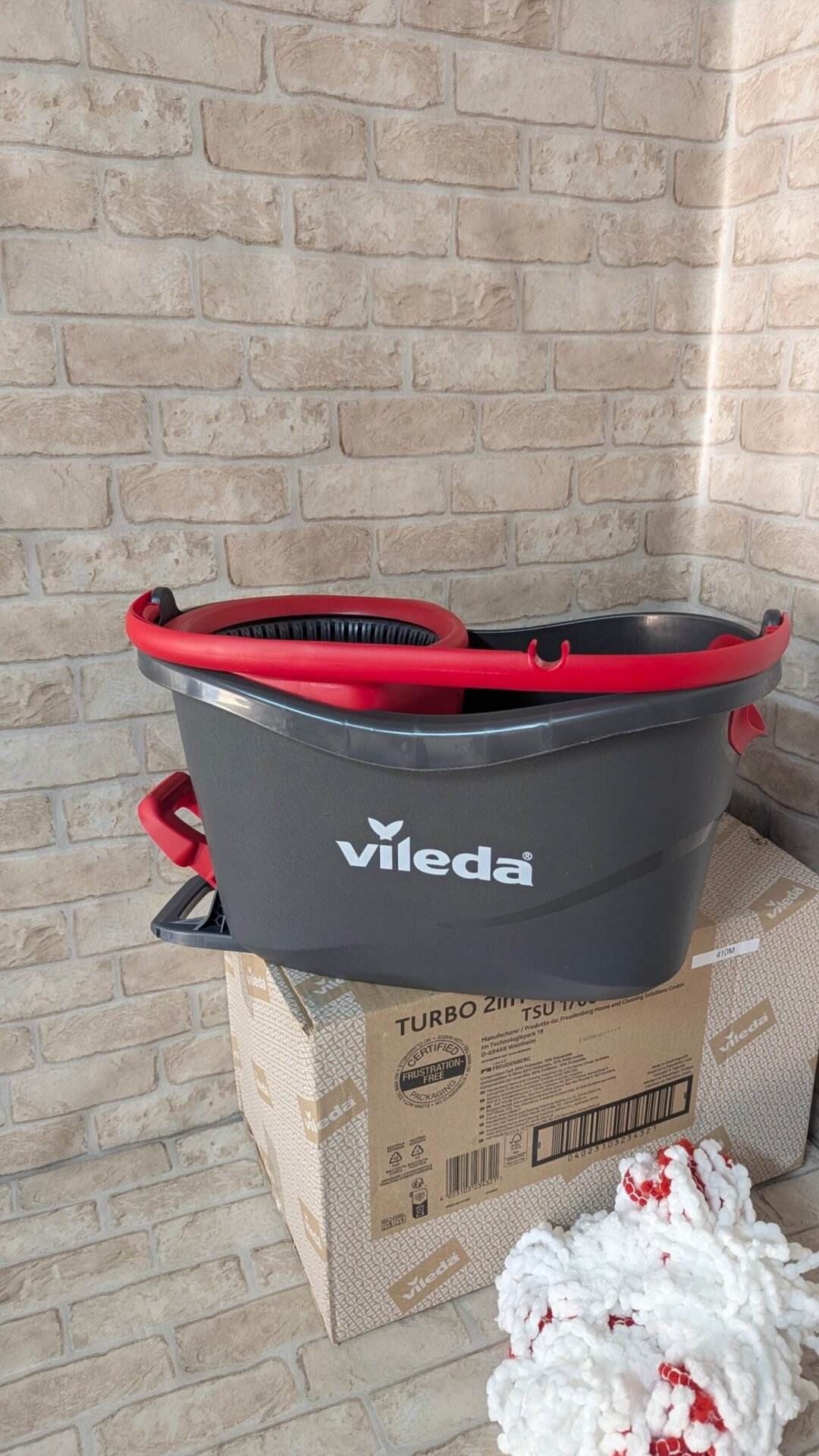 Foto 5 de Vileda Turbo – Juego de fregona con Palo telescópico