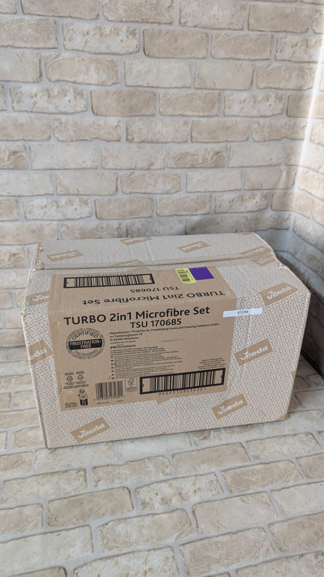 Foto 9 de Vileda Turbo – Juego de fregona con Palo telescópico