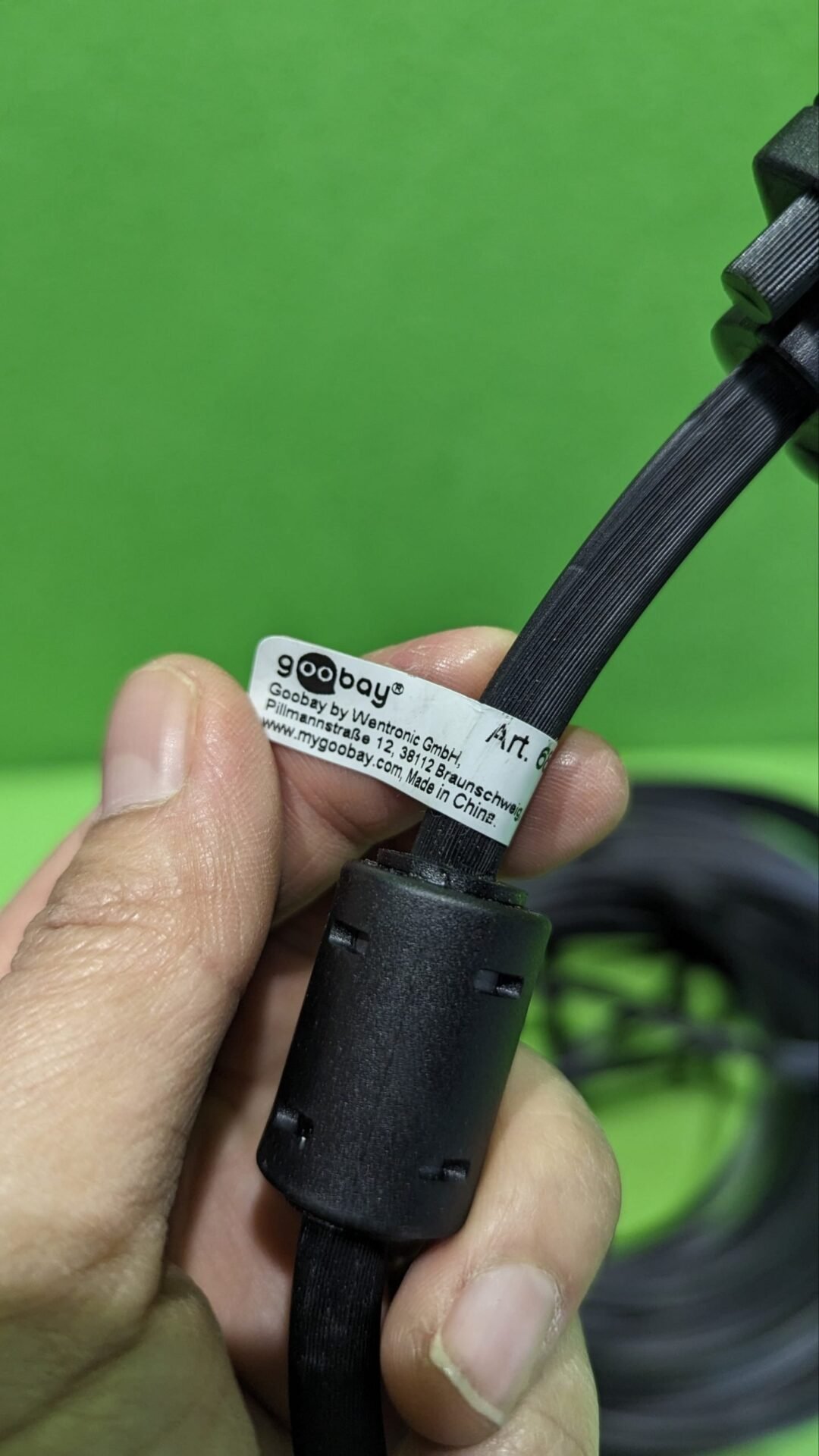Foto 3 de Wentronic SVGA 15-Pin – Cable VGA (20 Metros)