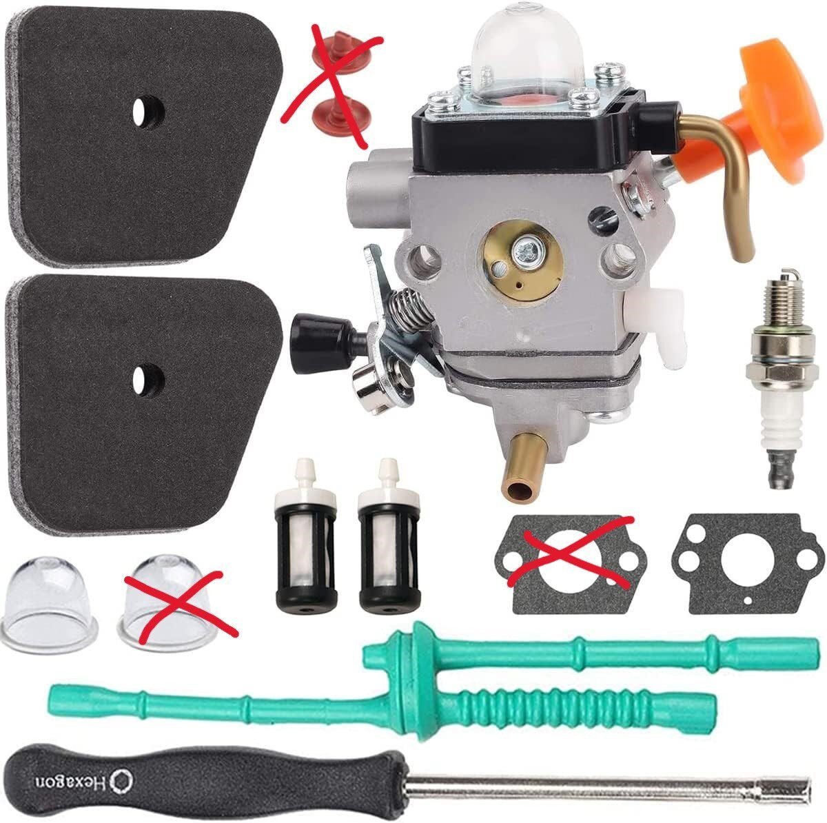 ZAMDOE Carburador FS90R C1Q-S174 para STIHL FS90 FS110 en Lalín, Pontevedra